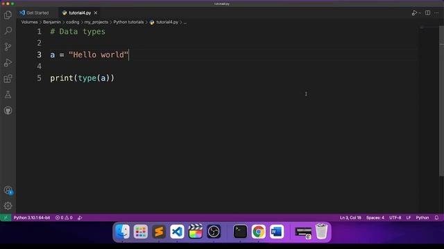 Python Data types kids tutorial | Tutorial 4 | BM coding for kids смотреть онлайн