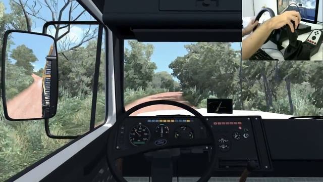 FORD F-14.000 LEVANDO TIJOLOS PRA FAZENDA - ESTRADA RUIM - ETS 2 MODS смотреть онлайн