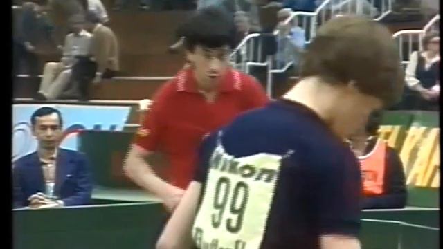 Tibor Klampar - Jan Ove Waldner ETTC Budapest 1982 смотреть онлайн