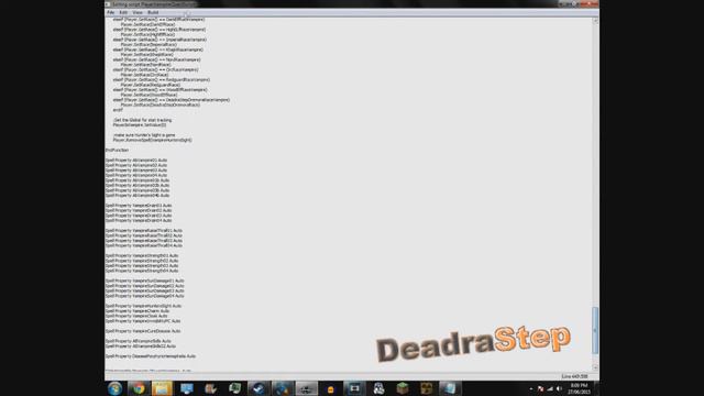 Make a Custom Race Vampire Skyrim Creation kit Tutorial DeadraStep смотреть онлайн