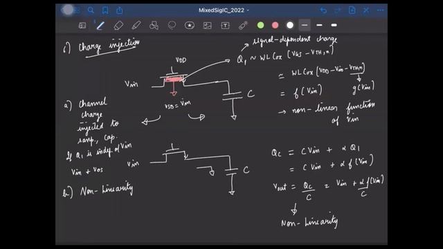 Lecture 13: Hold-mode feedthrough; Charge injection; Bottom-plate sampling смотреть онлайн