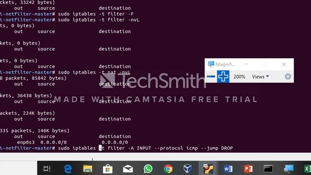 iptables basics demonstration смотреть онлайн