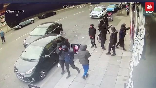 Gangs of youths run riot in 'lawless' area of Liverpool смотреть онлайн