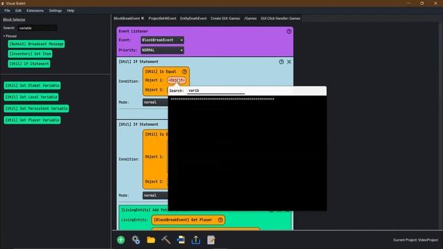 GUI's.... Ep 3, Visual Bukkit Tutorial смотреть онлайн