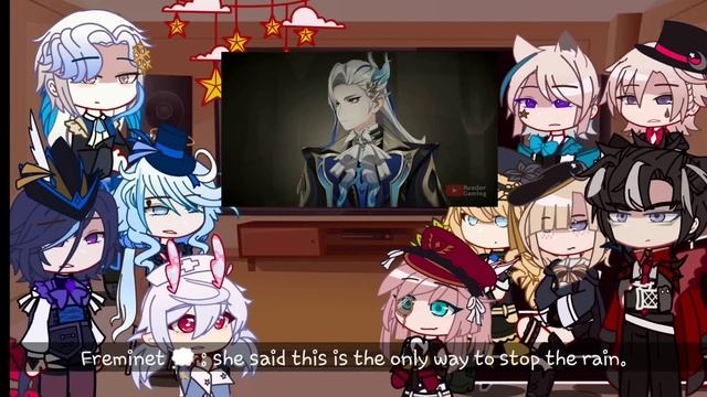 ?✨ Fontaine React to Monsieur Neuvillette 4.1 Cutscene || Gacha Club || Genshin Impact смотреть онлайн