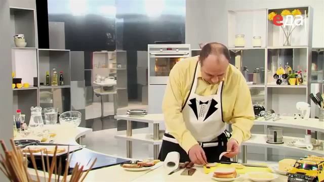 «Обед безбрачия» Крок мадам и крок месье кулинарная программа