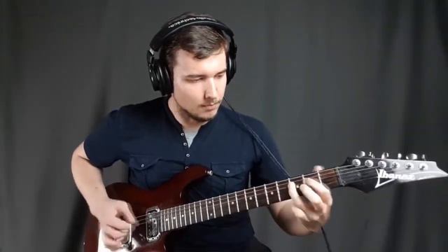 Anton Oparin - 2nd Caprice of N.Paganini on electric guitar. смотреть онлайн