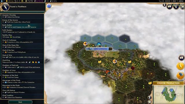 Lets play Civ V Byzantijnse rijk Nederlands (1) смотреть онлайн