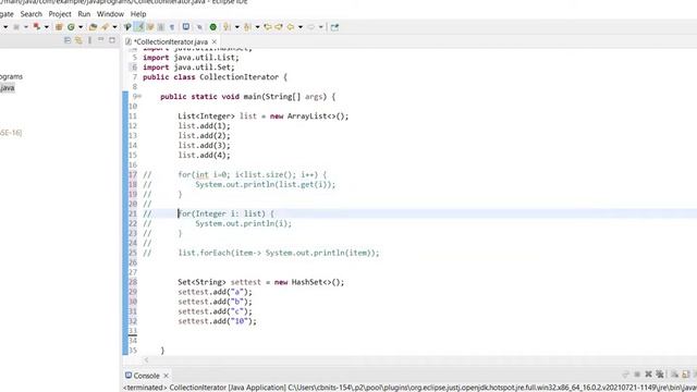 How to Iterate through Collections in Java? смотреть онлайн