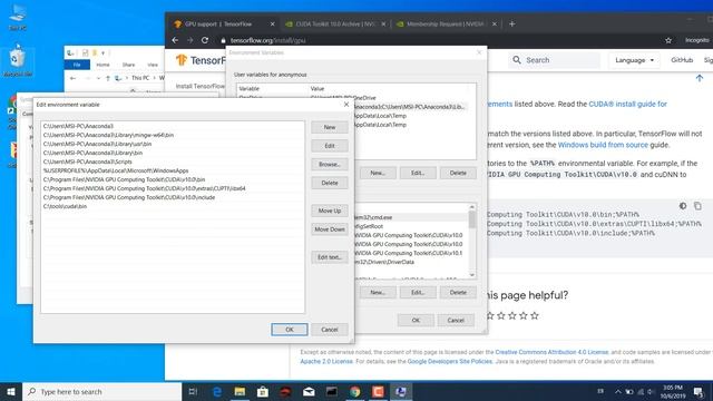 Neural Network with Keras: 6_installation of tensorflow gpu version with NVIDIA CUDA and cuDNN смотреть онлайн