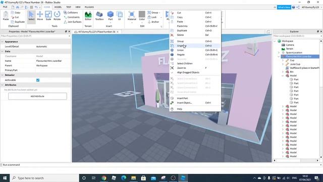 How to ungroup/group products in Roblox Studio смотреть онлайн