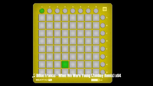 【Beatpad PC x64】Dillon Francis - When We Were Young (Zomboy Remix) смотреть онлайн