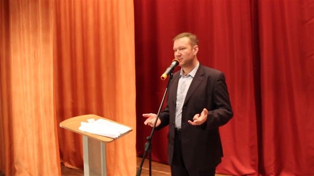Дмитрий Радонов - встреча со зрителем, басня Сергея Михалкова "Лев и ярлык" смотреть онлайн