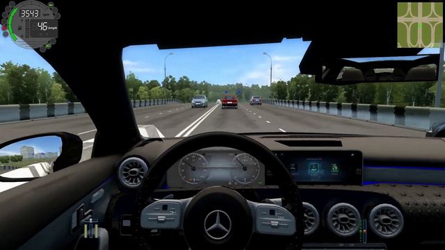 City Car Driving Mercedes-Benz A-Class W177 2020 HD with Logitech G27