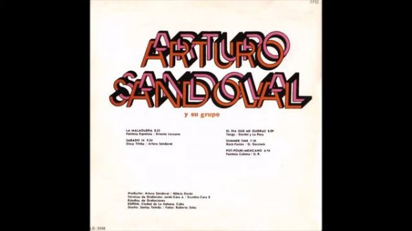 Arturo Sandoval, 1981(vinyl record)