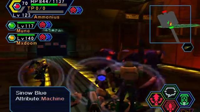 Phantasy Star Online PC v2 - Mines Free roam смотреть онлайн