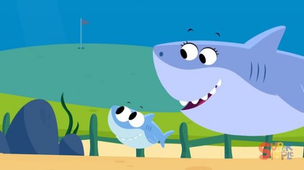 Down In The Bay | Kids Song | Finny The Shark