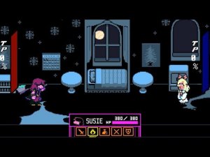 Susie vs Noelle/fan game deltarune