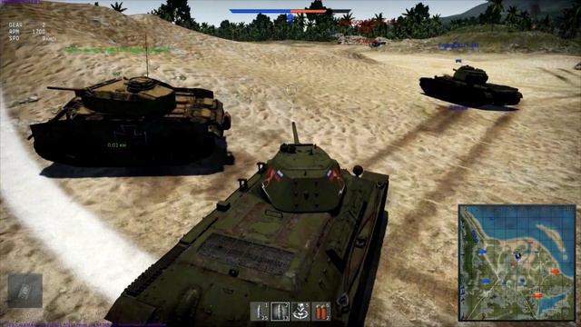 # Т-34-57 VS Т-44 танкуем и атакуем | War Thunder смотреть онлайн