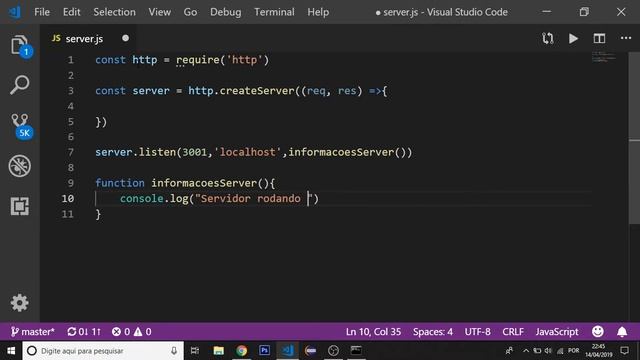 Node.js - Back-end de aplicações Web em JavaScript смотреть онлайн