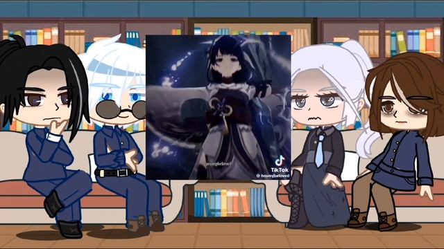 Jujutsu kaisen S2 react to F! Y/n || (Part 2) || Rus/Eng смотреть онлайн