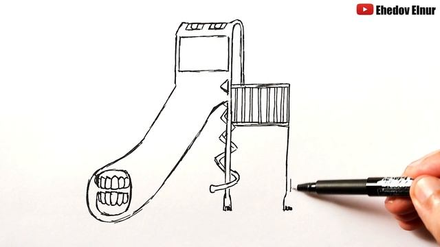 Как нарисовать Горку Пожиратель SCP 1562 смотреть онлайн