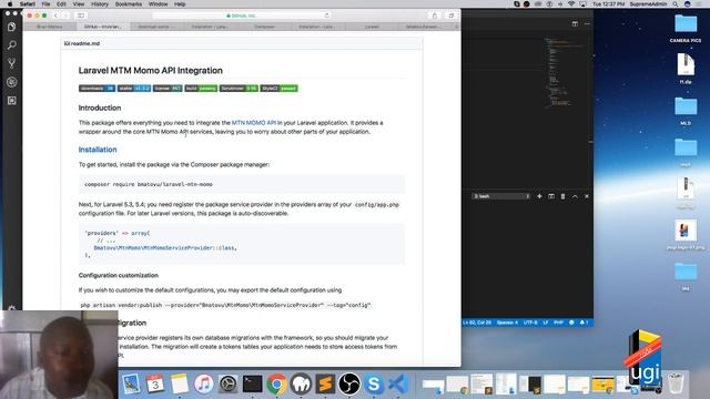 MTN API Integration part LARAVEL Integration B смотреть онлайн