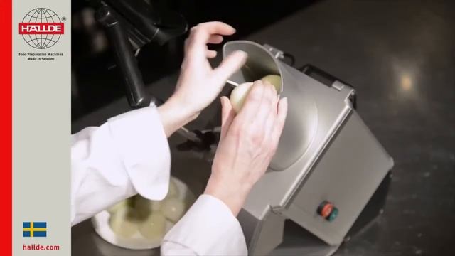 Нарезка лука кубиками на овощерезке RG 100 HALLDE_Onion dicer WB_ROVABO смотреть онлайн