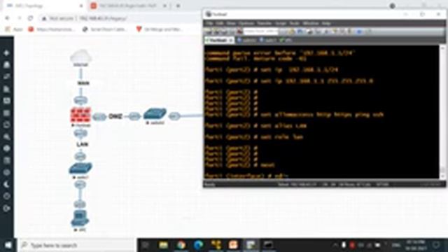 # 5.How to configure interface, DNS, static route, policy & other basic commands on Fortigate in CL смотреть онлайн