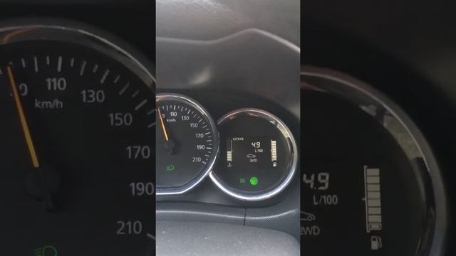 Дастер (Renault Duster) дизель 1.5 расход топлива