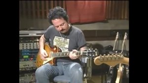 Steve Lukather plays his original Gibson 1959 Les Paul