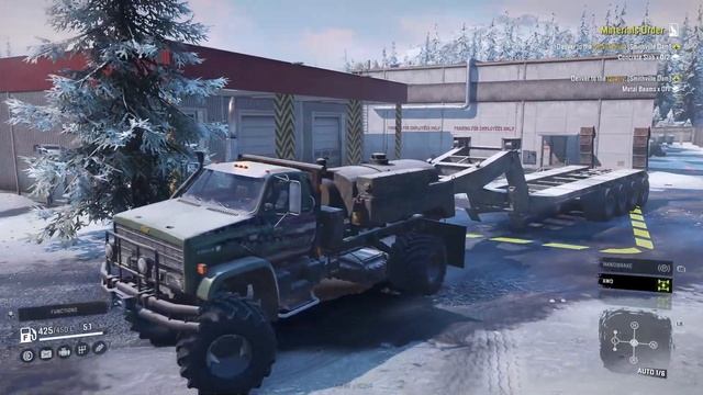 SnowRunner Mod Review | MaxMikes Kodiak! смотреть онлайн