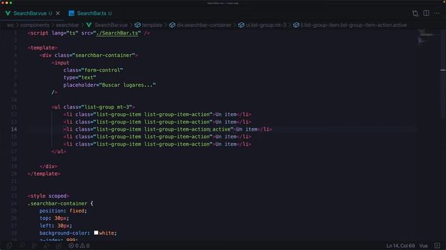 15- SearchResults - Diseño de componente смотреть онлайн