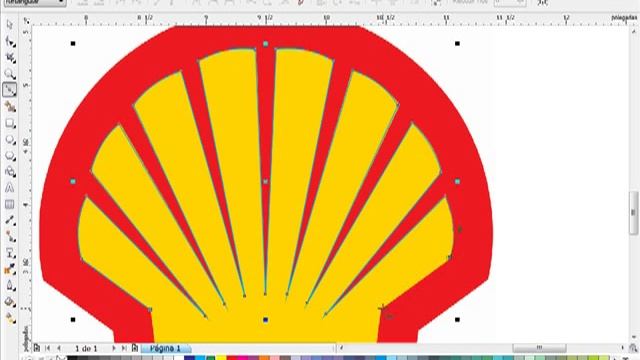 [Pedido] - Corel Draw X5 - vetorizando a logo da shell - Richard смотреть онлайн