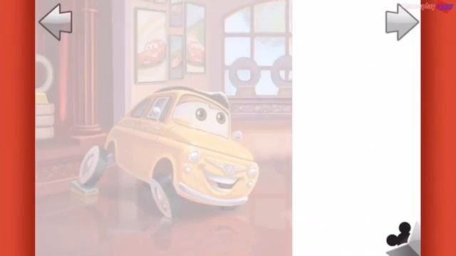 CARS LIGHTNING WAS HERE PUZZLE BOOK Game App for Kids iPhone iPad смотреть онлайн