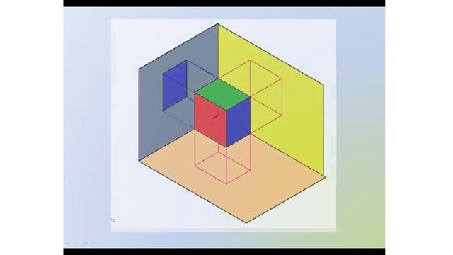 Проекция геом тела на три плоскости смотреть онлайн