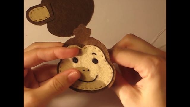 DIY Волшебная обезьянка из фетра. Мастер класс смотреть онлайн
