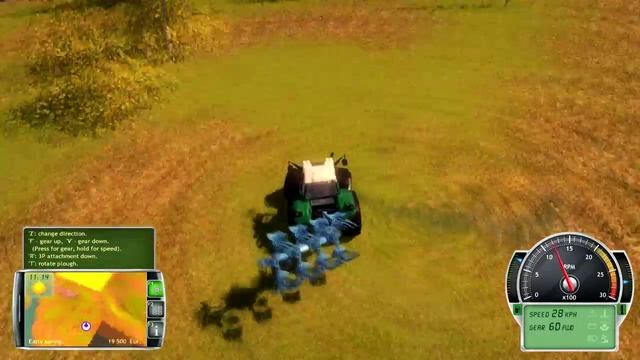 Let's Play Professional Farmer 2014 - Episode 1: Preparing First Field! смотреть онлайн