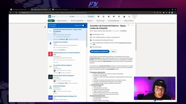 EXISTEM VAGAS PARA PROGRAMADORES PYTHON ? | ASYNC CAST смотреть онлайн