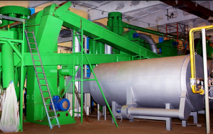 Переработка помета, производство органического удобрения, гранулированный куриный компост, Лиски