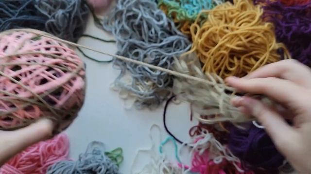 Crochet Beginner Guide: How To Make A Scrap Yarn Ball | Tutorial, DIY, Beginner Crochet,Easy, Haul смотреть онлайн