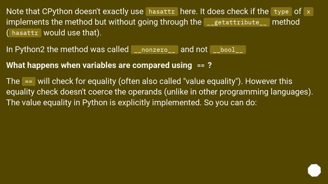 Python things which are neither True nor False смотреть онлайн