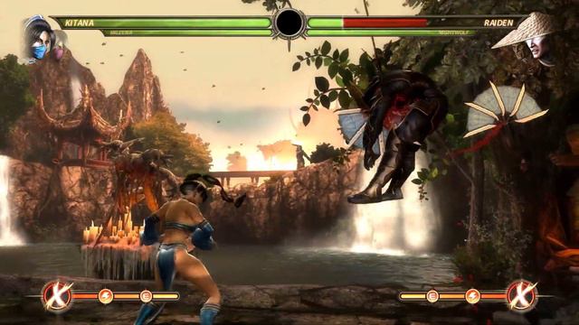 Mortal Kombat Totally Spies tag combo: Mileena Kitana Jade смотреть онлайн