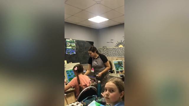 Рисуем «кувшинки» открытый урок смотреть онлайн