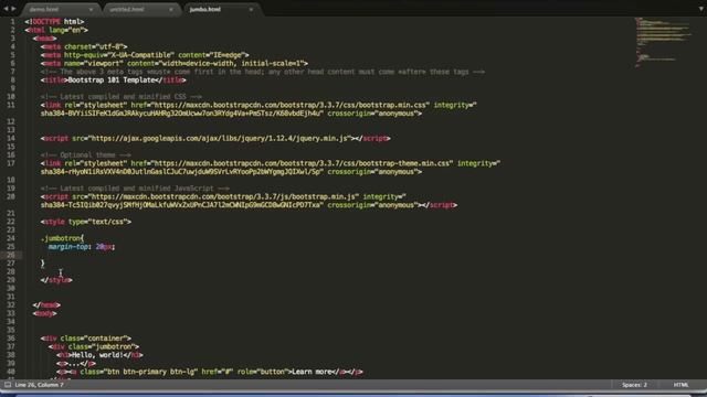 How to set background image in Bootstrap jumbotron box смотреть онлайн