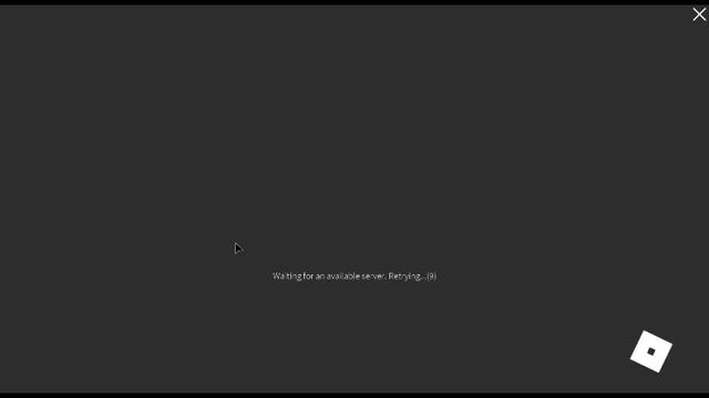 Waiting For Available Server... Retrying (1) (READ DESCRIPTION)