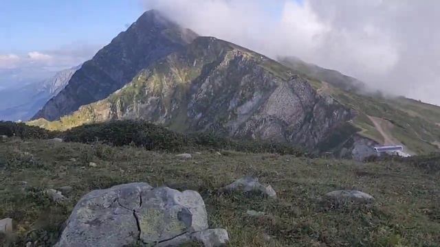 Красная поляна. Выше облаков. Подвесной мост. смотреть онлайн