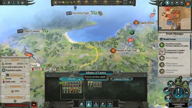 Total War: WARHAMMER II gameplay смотреть онлайн