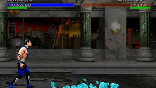Mortal Kombat 3 Sub Zero's(Kuai Liang) Ice Breath Fatality смотреть онлайн