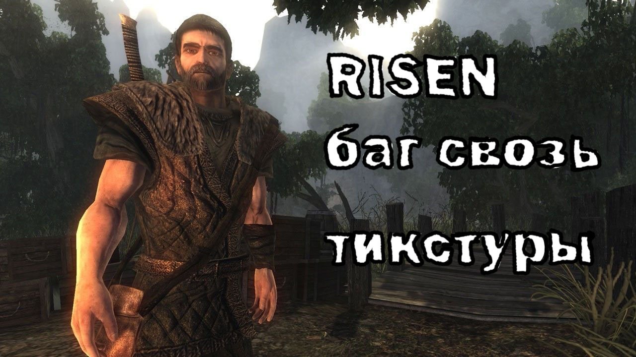 Risen баг сквозь текстуры